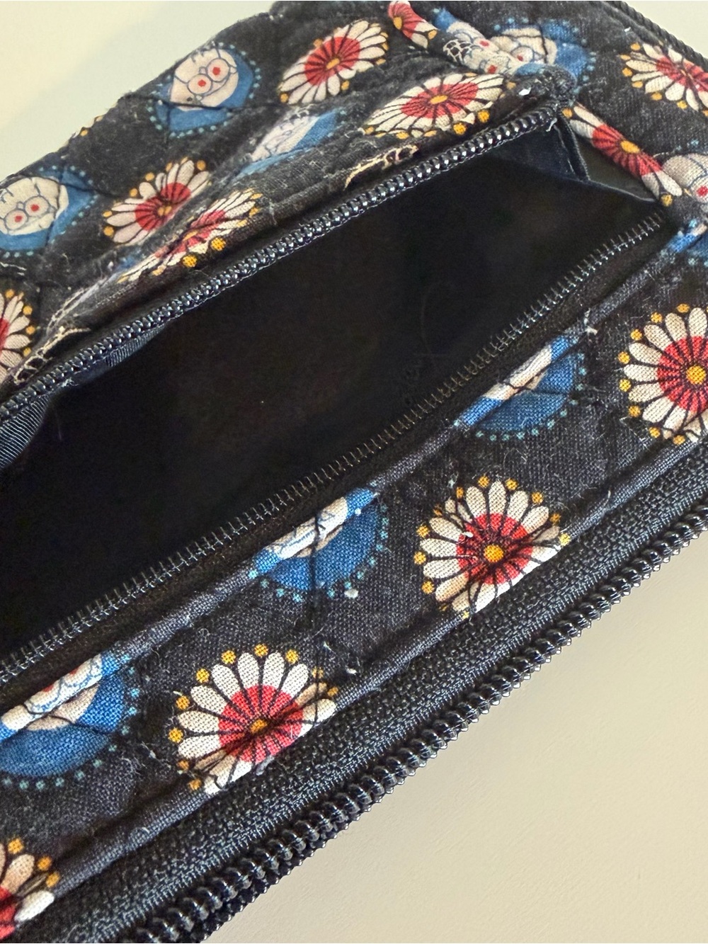 Vera Bradley Quilted Zip Wallet - Picture 5 of 6